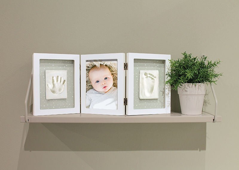 Dooky Geschenkdoosje Baby Print Triple Frame Kit Happy Hands koop je bij Babywinkel