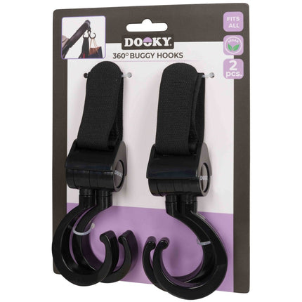 Dooky Kinderwagen Haak Draaibaar 2St - Dooky - Babywinkel - 5038278015308