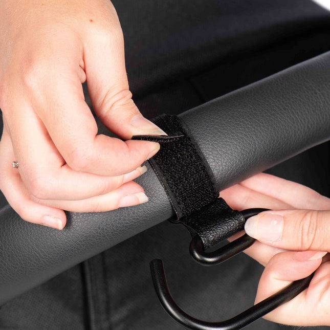 Dooky Kinderwagen Haak Groot Black 2St koop je bij Babywinkel