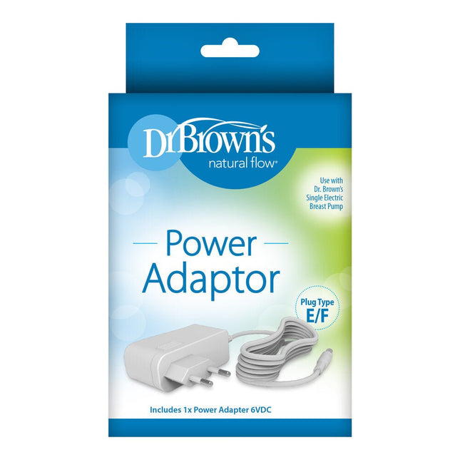 Dr. Brown's Adapter 6V voor elektrische borstkolf - Dr. Brown's - Babywinkel - 072239322765