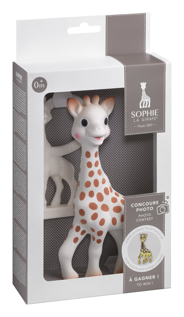 <tc>Sophie de Giraf</tc> Caja regalo mordedor con anillo de dentición