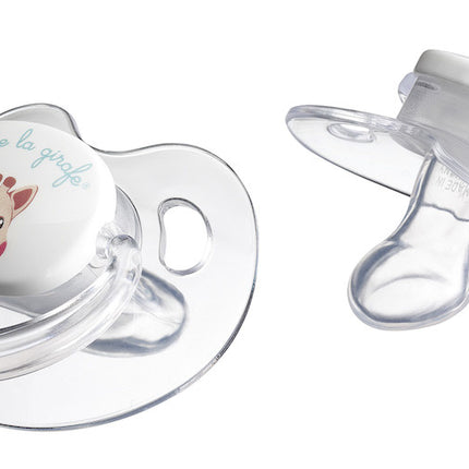 <tc>Sophie de Giraf</tc> <tc>Chupete</tc> Juego de 2 Silicona 6-18 meses 2pcs