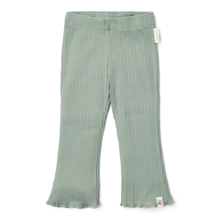Pantalones acampanados Verde Jardín