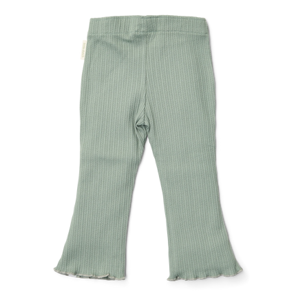 Pantalones acampanados Verde Jardín