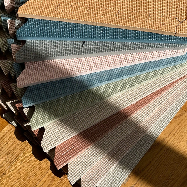 FOAM PLAY MAT SQUARE Eucalyptus - Babywinkel - 5713846088174