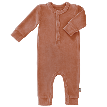 Fresk Baby Pyjama Velours Ash Rose - Fresk - Babywinkel - 8720088953914