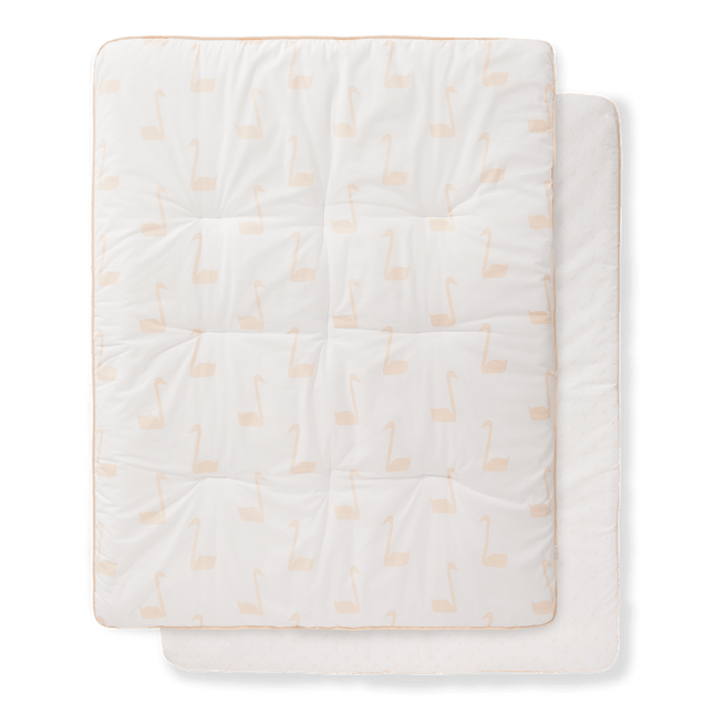 Fresk Boxkleed Swan Pale Peach 77x97cm koop je bij Babywinkel