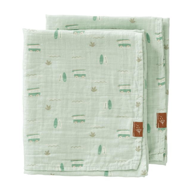Fresk Inbakerdoek Surf Boy Set 2St 70X60 Cm koop je bij Babywinkel