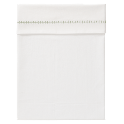 Fresk Ledikantlaken Leaves Forest Green 120x150cm - Fresk - Babywinkel - 8718754238915