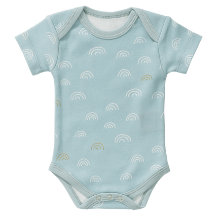 Fresk Romper Korte Mouw Rainbow Ether Blue - Fresk - Babywinkel - 8719638230704