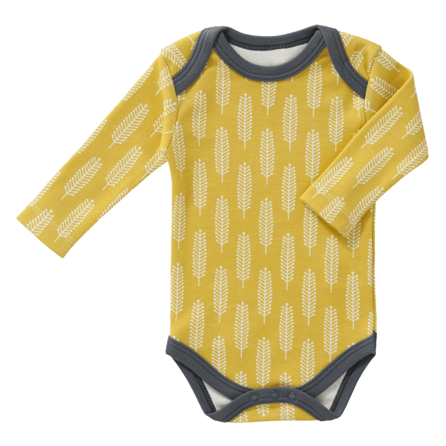 Fresk Romper Lange Mouw Havre Vintage Yellow - Fresk - Babywinkel - 8718754238069