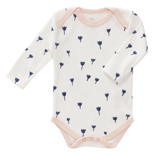 Fresk Romper Lange Mouw Tulip Indigo Blue koop je bij Babywinkel