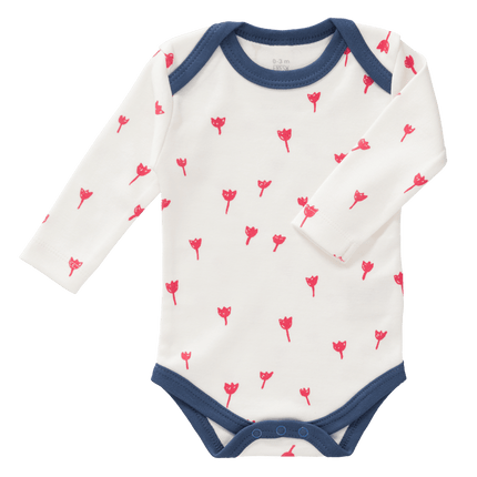 Fresk Romper Lange Mouw Tulip Red - Fresk - Babywinkel - 8719638231688