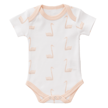 Fresk Romper Swan Korte Mouwen Pale Peach - Fresk - Babywinkel - 8719638231510