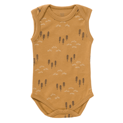 Fresk Romper Woods Spruce Yellow - Fresk - Babywinkel - 8720574693096