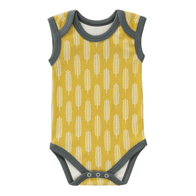 Fresk Romper Zonder Mouw Havre Vintage Yellow - Fresk - Babywinkel - 8718754239530