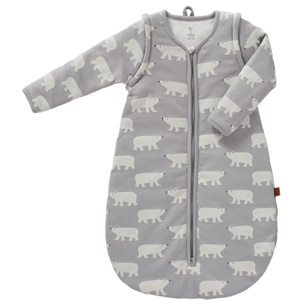 Fresk Slaapzak Baby Interlock Met Lichte Voering Polar Bear 60cm - Fresk - Babywinkel - 8720088956977