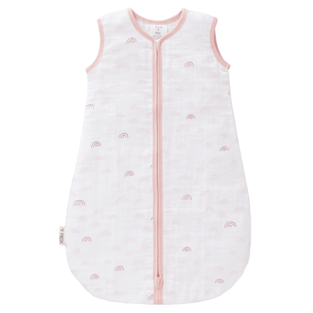 Fresk Slaapzak Baby Muslin Rainbow Chintz Rose 2 - laags - Fresk - Babywinkel - 8719638233194