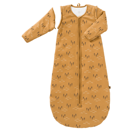 Fresk Slaapzak Baby Woods Met Afritsbare Mouw Spruce Yellow 110cm - Fresk - Babywinkel - 8720574692952