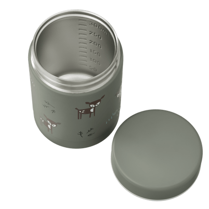 Fresk Thermosbak Deer Olive 300ml - Fresk - Babywinkel - 8720574694840
