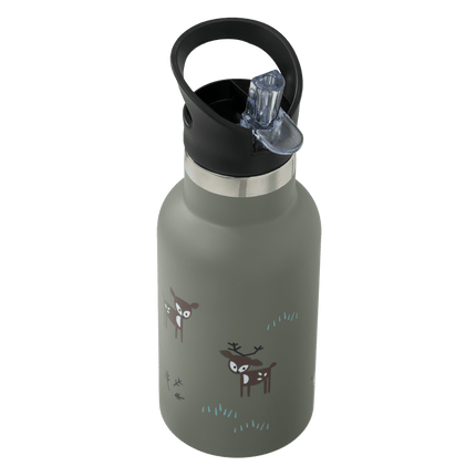 Fresk Thermosfles Deer Olive 350ml - Fresk - Babywinkel - 8720574694888
