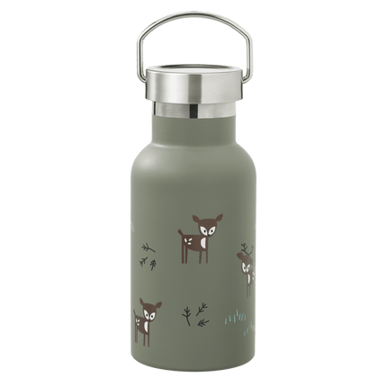 Fresk Thermosfles Deer Olive 350ml - Fresk - Babywinkel - 8720574694888