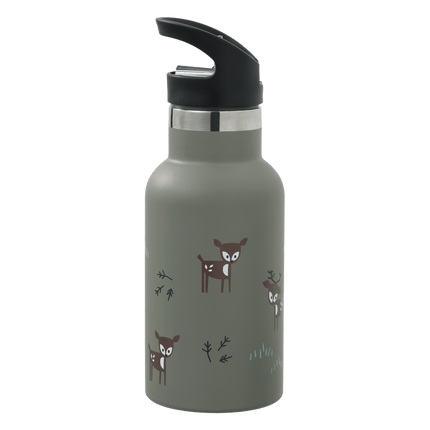 Fresk Thermosfles Deer Olive 350ml - Fresk - Babywinkel - 8720574694888