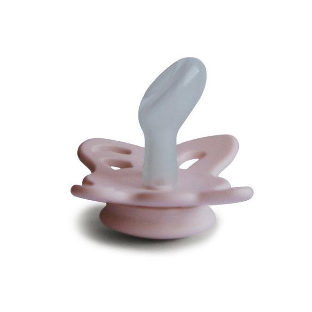 Frigg Speen Maat 1 Butterfly Anatomical Blush Silicone - Frigg - Babywinkel - 5715239018263
