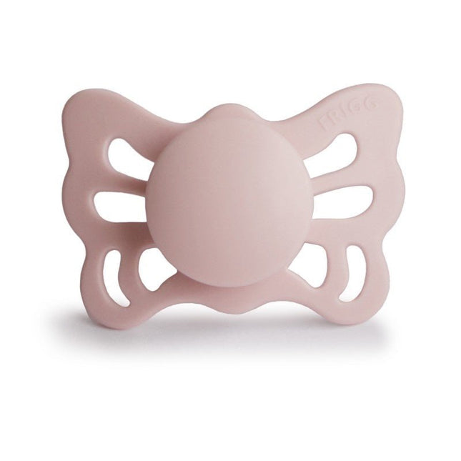 Frigg Speen Maat 1 Butterfly Anatomical Blush Silicone - Frigg - Babywinkel - 5715239018263