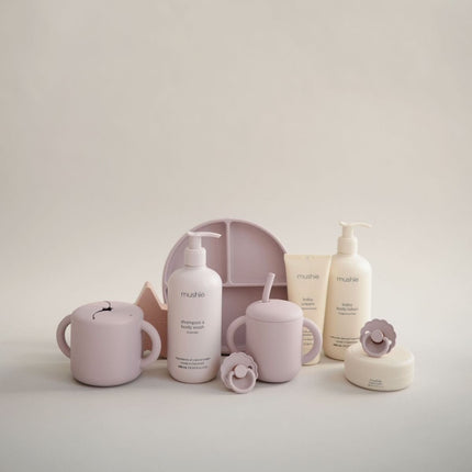 Frigg Speen Maat 1 Daisy Baby Pink/Soft Lilac Silicone 2 - Pack - Frigg - Babywinkel - 5715239022024