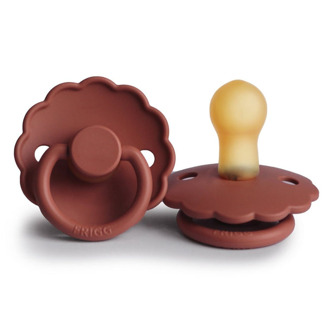 Frigg Speen Maat 1 Daisy Baked Clay Latex - Frigg - Babywinkel - 5715239213552