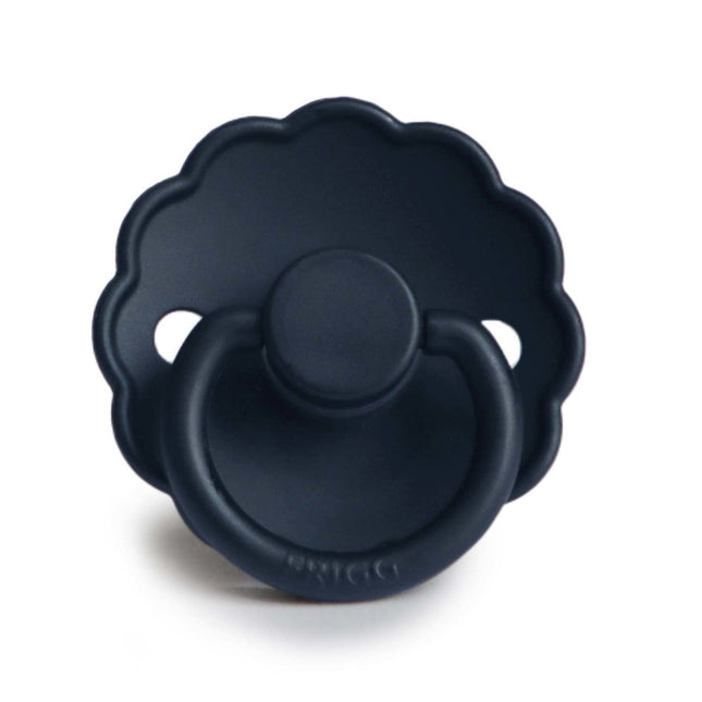 Frigg Speen Maat 1 Daisy Dark Navy Latex - Frigg - Babywinkel - 5715239213613