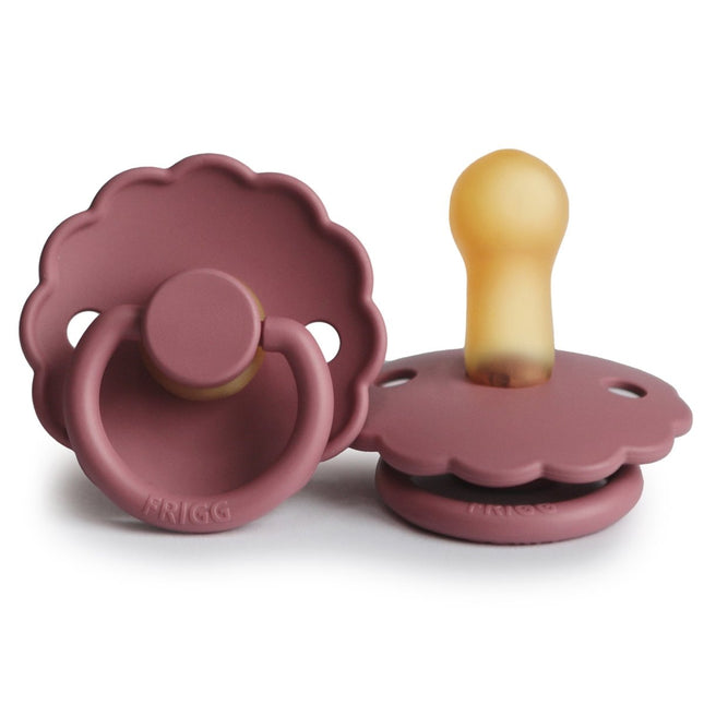 Frigg Speen Maat 1 Daisy Dusty Rose Latex - Frigg - Babywinkel - 5715239210728