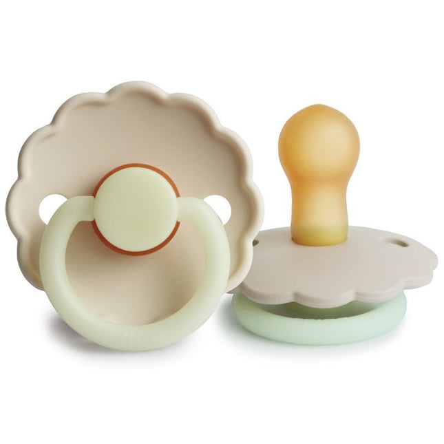 Frigg Speen Maat 1 Daisy Night Cream Latex - Frigg - Babywinkel - 5715239214481