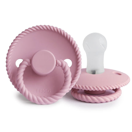 Frigg Speen Maat 1 Rope Baby Pink Silicone - Frigg - Babywinkel - 5715239021669
