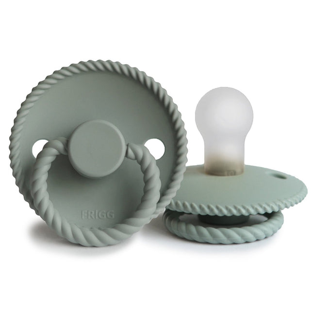 Frigg Speen Maat 1 Rope Sage Silicone - Frigg - Babywinkel - 5715239012322