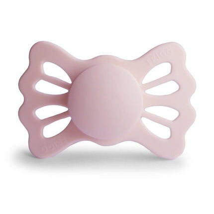 Frigg Speen Maat 2 Lucky Symmetrical White Lilac Silicone - Frigg - Babywinkel - 5715239018195