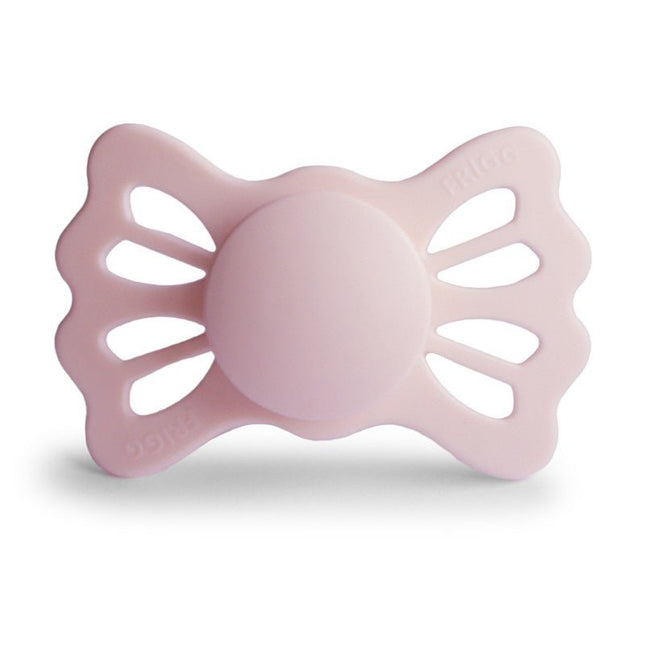 Frigg Speen Maat 2 Lucky Symmetrical White Lilac Silicone - Frigg - Babywinkel - 5715239018195