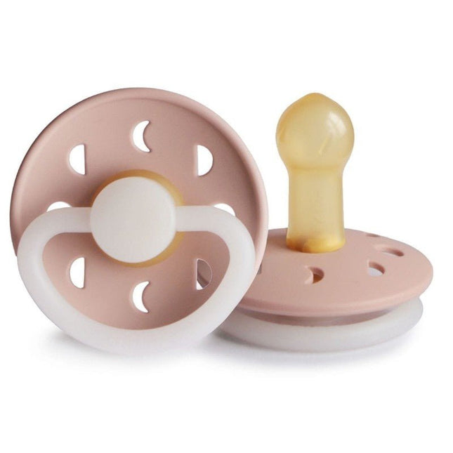 Frigg Speen Maat 2 Moon Night Blush Latex - Frigg - Babywinkel - 5715239019482