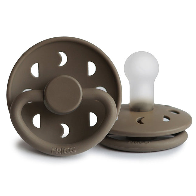 Frigg Speen Maat 2 Moon Portobello Silicone - Frigg - Babywinkel - 5715239012261