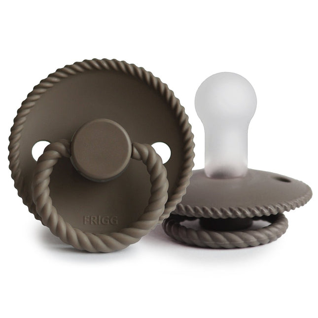 Frigg Speen Maat 2 Rope Portobello Silicone - Frigg - Babywinkel - 5715239012513