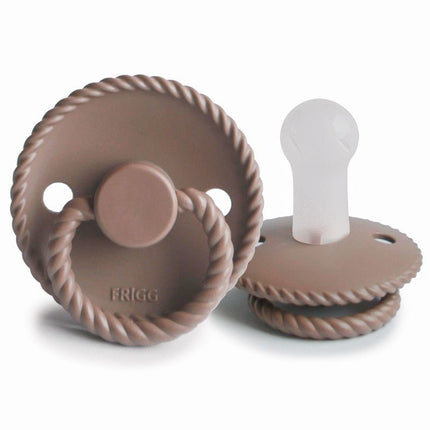 Frigg Speen Maat 2 Rope Sepia Silicone - Frigg - Babywinkel - 5715239021140