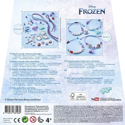 Frozen Letter Armbandjes Maken - Babywinkel - 8714274681460