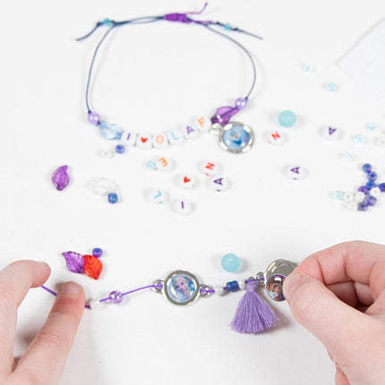 Frozen Letter Armbandjes Maken - Babywinkel - 8714274681460