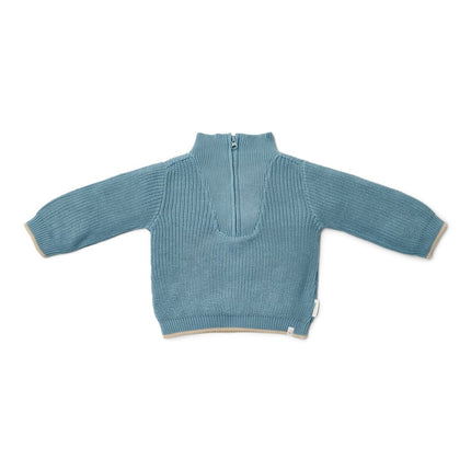 Gebreide trui Stone Blue - Babywinkel - 8721122579831