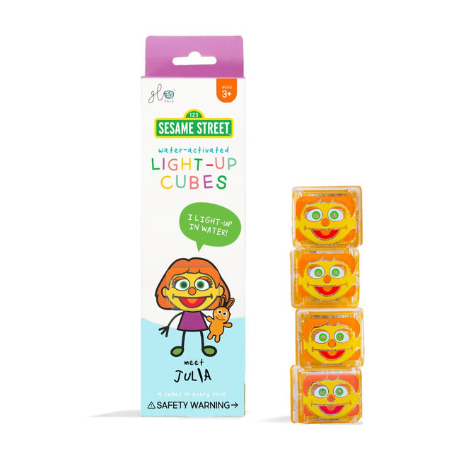 Glopals Badspeelgoed Light Cubes Julia 4St koop je bij Babywinkel