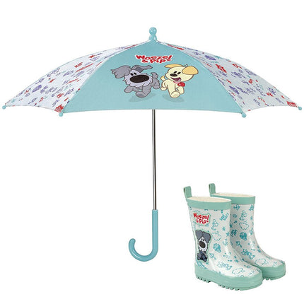 Groene Woezel En Pip Paraplu 57cm - Babywinkel - 8714274671027