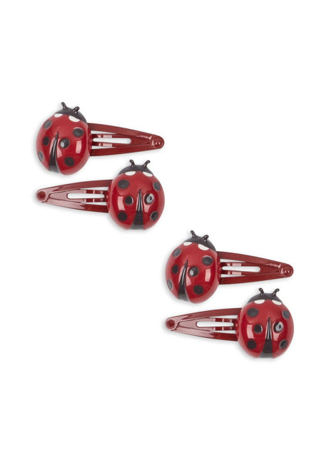 Haarspeldjes Lieveheersbeestje 4st Ladybug koop je bij Babywinkel