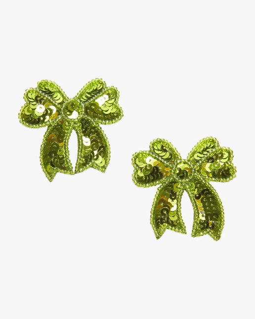 Haarspeldjes Strik Groen 2st koop je bij Babywinkel