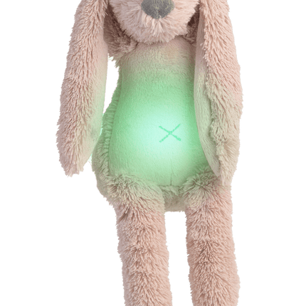Happy Horse Knuffel Old Pink Rabbit Richie met Nachtlampje en Geluid 34cm - Happy Horse - Babywinkel - 8711811105038